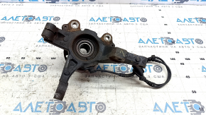 Front right hub with axle Fiat 500L 14- with ABS sensor, rusty