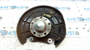 Trunnion with hub rear left Fiat 500L 14- with casing, with ABS sensor, rusty
