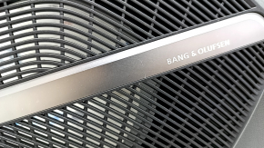 Door trim card rear right Audi Q5 80A 18-20 black, with gray insert, under curtain, Bang & Olufsen, dented, scratches