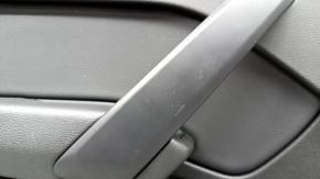 Door trim card rear left Audi Q5 80A 18-20 black, with gray insert, under curtain, Bang & Olufsen, bumps, scratches