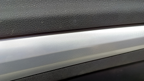 Door trim card front right Audi Q5 80A 18-20 black, with gray insert, Bang & Olufsen, bumps, scratches