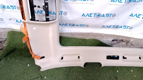 VW Touareg 11-17 roof lining for panoramic, beige, dents, break