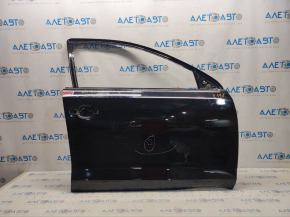 Door bare front right VW Jetta 11-18 USA black L041, small bump, dented bottom