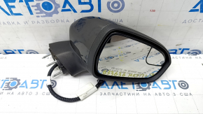 Side mirror right Ford Fusion mk5 13-20 3 pins, graphite, scratches on glass