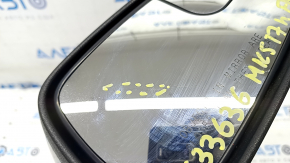 Side mirror right Ford Fusion mk5 13-20 3 pins, graphite, scratches on glass
