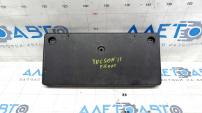 Front License Plate Area Hyundai Tucson 16-21 Scratches