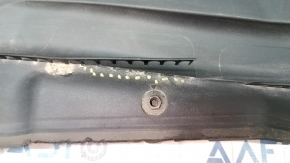Right wiper grille trim BMW 3 F30 12-18 without plug, honeycomb fracture
