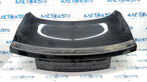 Ford Mustang mk6 15 trunk lid - coupe under spoiler, black G1, bumps, dents