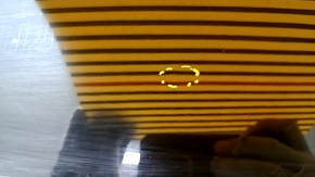 Ford Mustang mk6 15 trunk lid - coupe under spoiler, black G1, bumps, dents