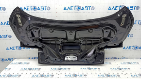 Ford Mustang mk6 15 trunk lid - coupe under spoiler, black G1, bumps, dents