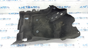 Floor covering front left Ford Fusion mk5 17-18 hybrid, plug-in, black, needs cleaning, fastener is torn