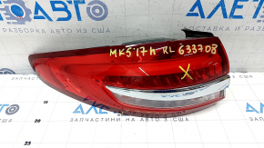 Outer wing lamp left Ford Fusion mk5 17-20 missing fragment, scratches