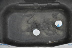 Ford Mustang Mach-E 21-23 trunk trough flooring, black, dry-cleaned, minor tear