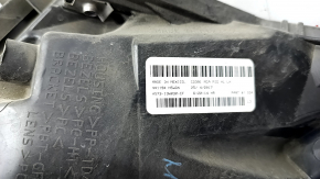 Headlight front left complete Ford Fusion mk5 17-20 halogen, with DRL, cracks in glass, sand