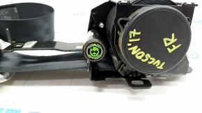 Passenger seat belt Hyundai Tucson 16-21 black