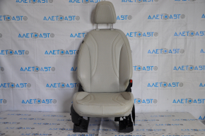Passenger seat Ford Mustang Mach-E 21-23 with airbag, electric, heated, memory, gray leather, dry-cleanable