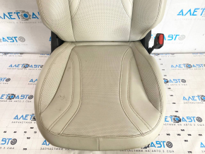 Passenger seat Ford Mustang Mach-E 21-23 with airbag, electric, heated, memory, gray leather, dry-cleanable
