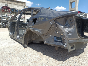 Left rear wing Ford Fusion mk5 13-20 on the body, graphite, dented, bumps