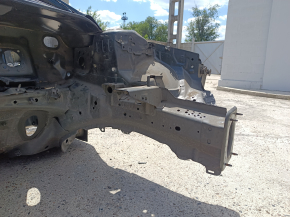 Front left quarter Ford Fusion mk5 13-20 on the body, graphite, bump on the threshold