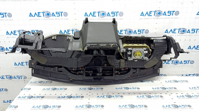 Torpedo front panel with AIRBAG Ford Fusion mk5 13-20 black, coating defect