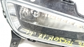 Fog lamp left PTF Hyundai Tucson 16-18 prerest, sand