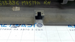 Right threshold Ford Fusion mk5 13-20 graphite broken guide, dented, tears, sawed
