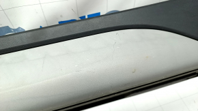 Left threshold Hyundai Tucson 16 structure, gray insert, scratches