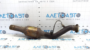 Intake pipe with catalytic converter Jeep Patriot 11-17 2.4 with lambda, edges on lambda are licked