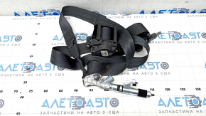 Driver's seat belt Ford Mustang mk6 18-rest coupe black, with tensioner, shot