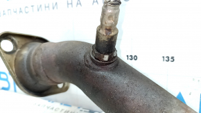 Intake pipe with catalytic converter Jeep Compass 11-16 2.0, 2.4 type 2, edges on lambda are licked