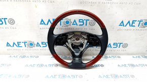 Bare steering wheel Lexus ES350 07-12 black - light wood