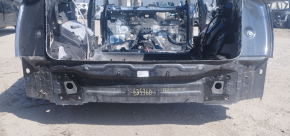 Rear panel Audi Q7 16- 2 parts, blue, on the body