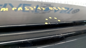 Bare tailgate with glass Jeep Compass 17- PSQ graphite, with glass moldings, tinted, butts