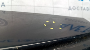 Bare tailgate with glass Jeep Compass 17- PSQ graphite, with glass moldings, tinted, butts