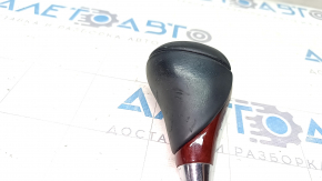 Gear knob Lexus ES350 07-12 worn leather scratches
