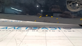 Jeep Compass 17 tailgate trim - under glass, scratches, scuffed