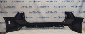 Rear bumper bare Toyota Highlander 20 - under OEM parking sensors pressed, broken mount, cracks in mounts