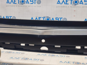 Rear bumper bare Toyota Highlander 20 - under OEM parking sensors pressed, broken mount, cracks in mounts