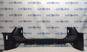 Rear bumper bare Toyota Highlander 20 - under OEM parking sensors pressed, cracks in fasteners