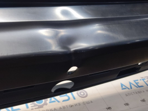 Rear bumper bare Toyota Highlander 20 - under OEM parking sensors pressed, cracks in fasteners