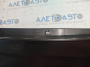 Rear bumper bare Toyota Highlander 20 - under OEM parking sensors pressed, cracks in fasteners