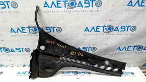 Windscreen wiper grille plastic left VW Jetta 11-18 USA type 1 crack