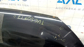 Hood bare Hyundai Tucson 16-21 black NKA, steel, paint chips
