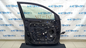 Door assembly front left Hyundai Tucson 16-21 black NKA, butt