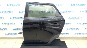 Door assembly rear left Hyundai Tucson 16-21 black NKA, butt