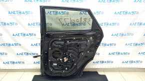 Door assembly rear right Hyundai Tucson 16-21 black NKA