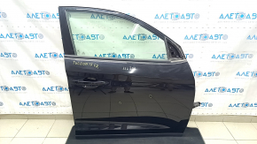 Door assembly front right Hyundai Tucson 16-21 black NKA, butts