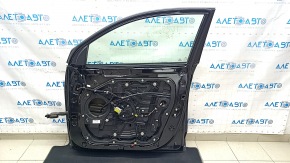 Door assembly front right Hyundai Tucson 16-21 black NKA, butts