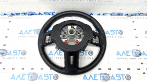 Naked steering wheel Ford Mustang mk6 15- leather black, scratches