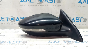 Side mirror right VW Jetta 11-18 6 pins, turn signal, black